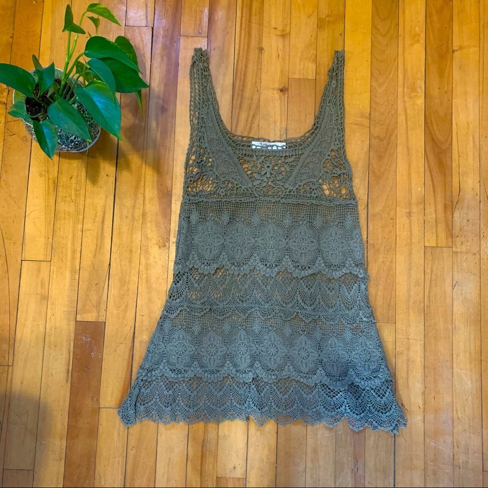 Anthropologie Crochet Top